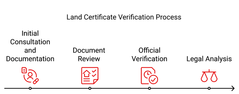 land certificate verification process