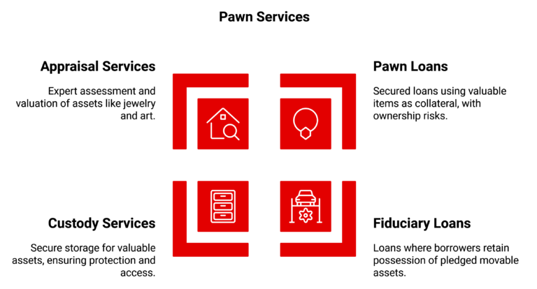 type of pawn service for loans